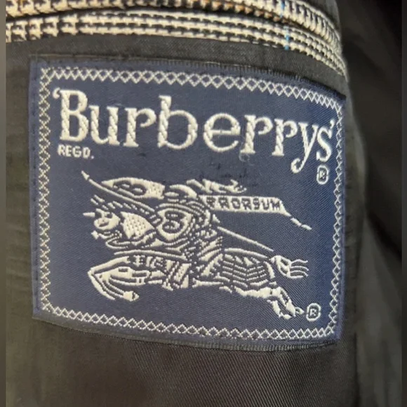 Vintage Burberry Plaid Sports Coat - Picture 2 of 13
